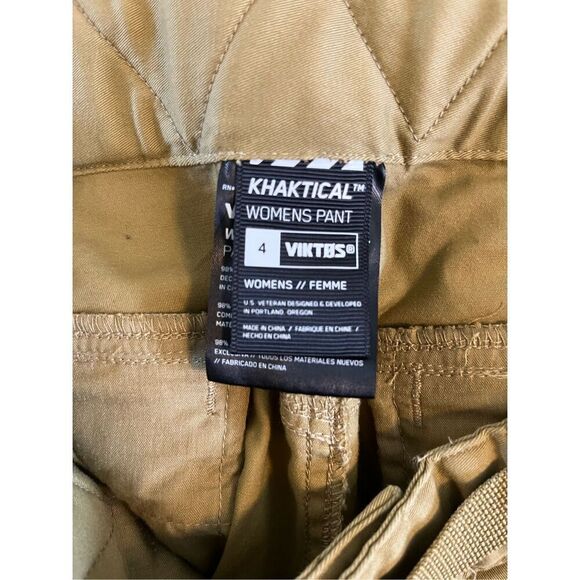 Viktos Khaktical Women’s Utility Outdoor Work‎ Pants Size 4 - Picture 2 of 5